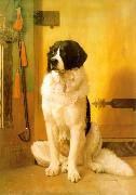 Jean Leon Gerome Study of a Dog oil painting on canvas